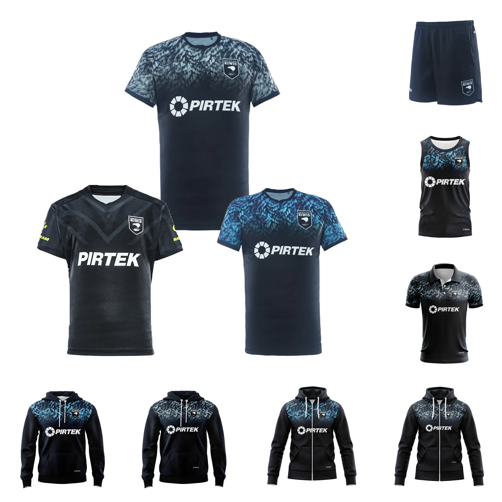 New Zealand Kiwis Mens Rugby Jersey Home & Training... From Qq494989659 ...