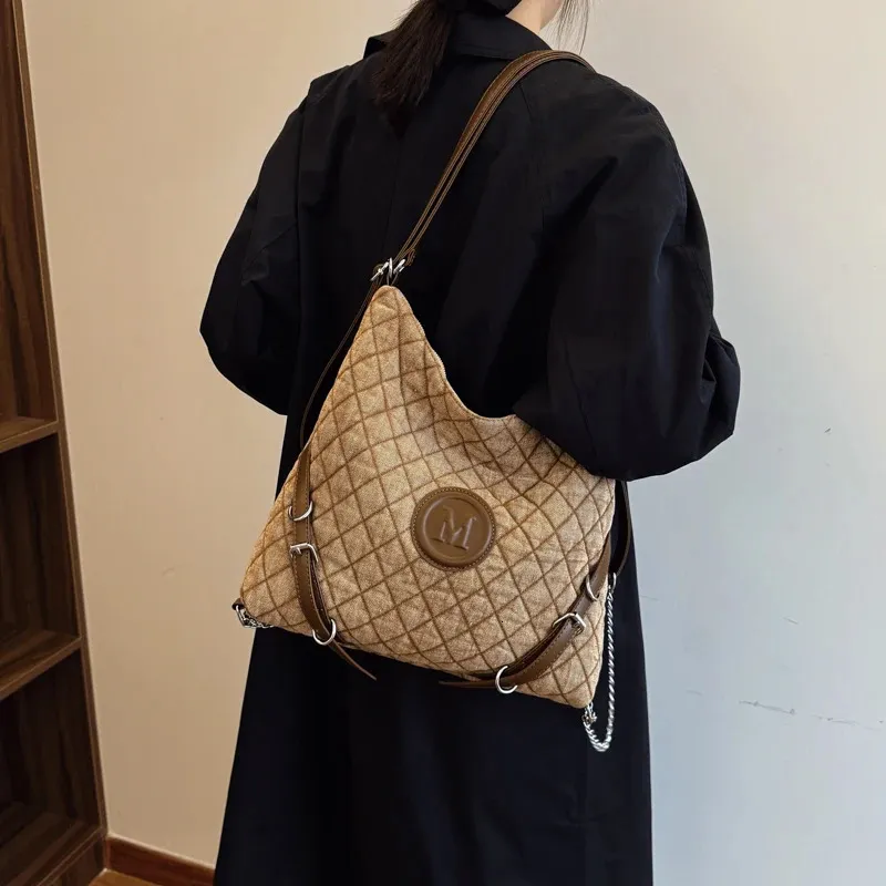 Le donne di Pelle Morbida Zaini Vintage Femminile Sacchetti di Spalla di Viaggi Casuale Delle Signore di Sacchetti di Scuola Bagpack