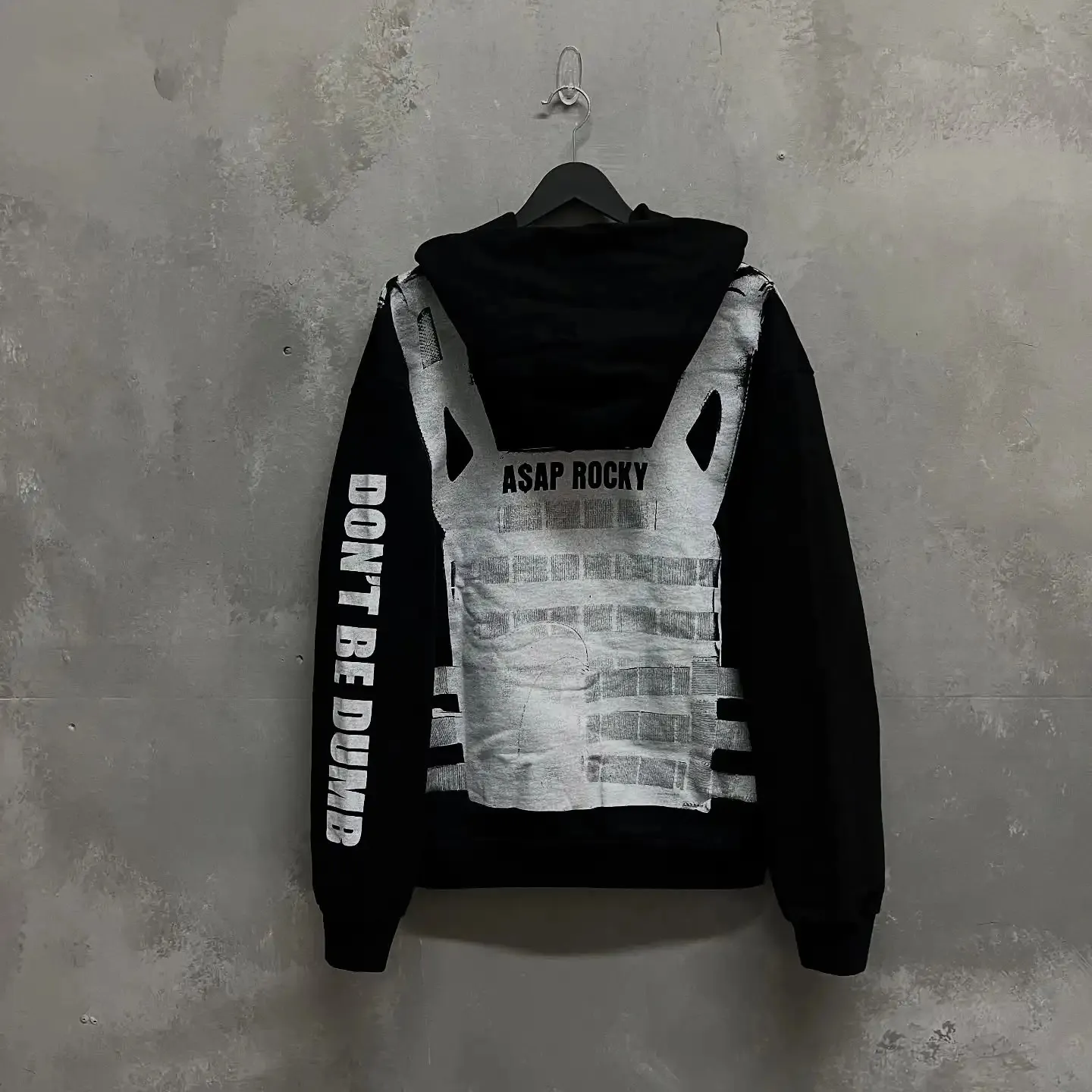 Hip Hop Sabotage Oversized Hoodie - Vintage Grunge Y2K Streetwear 