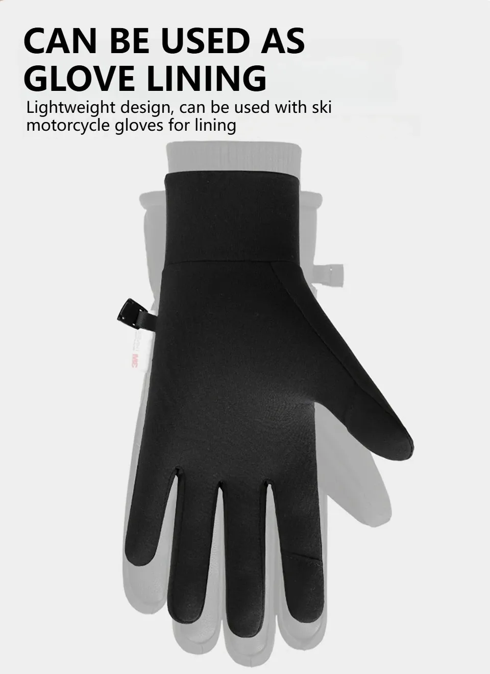Kamal International Complet Doigt Cyclisme Hiver Gants Imperméable