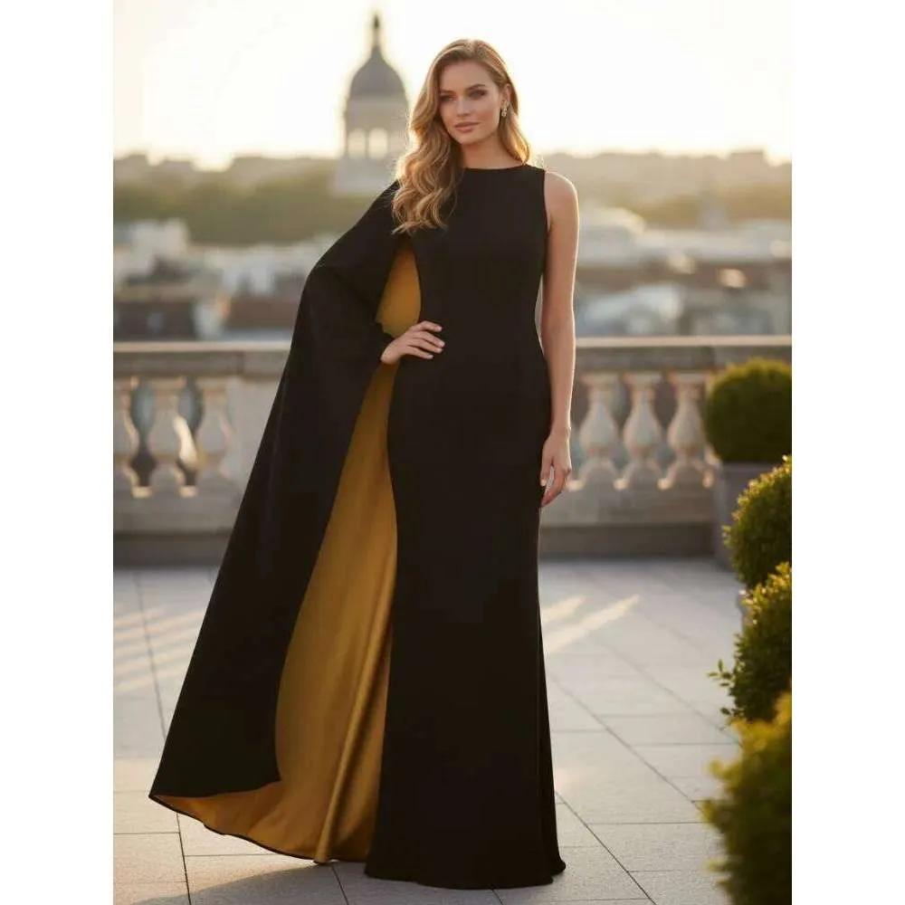 tribal formal dress Asymmetric One-Shoulder Cape Sleeve Evening for Women, Ankle-Length Polyester with Pattern from Dhgate Basic & Casual Dresses sparkly outfit