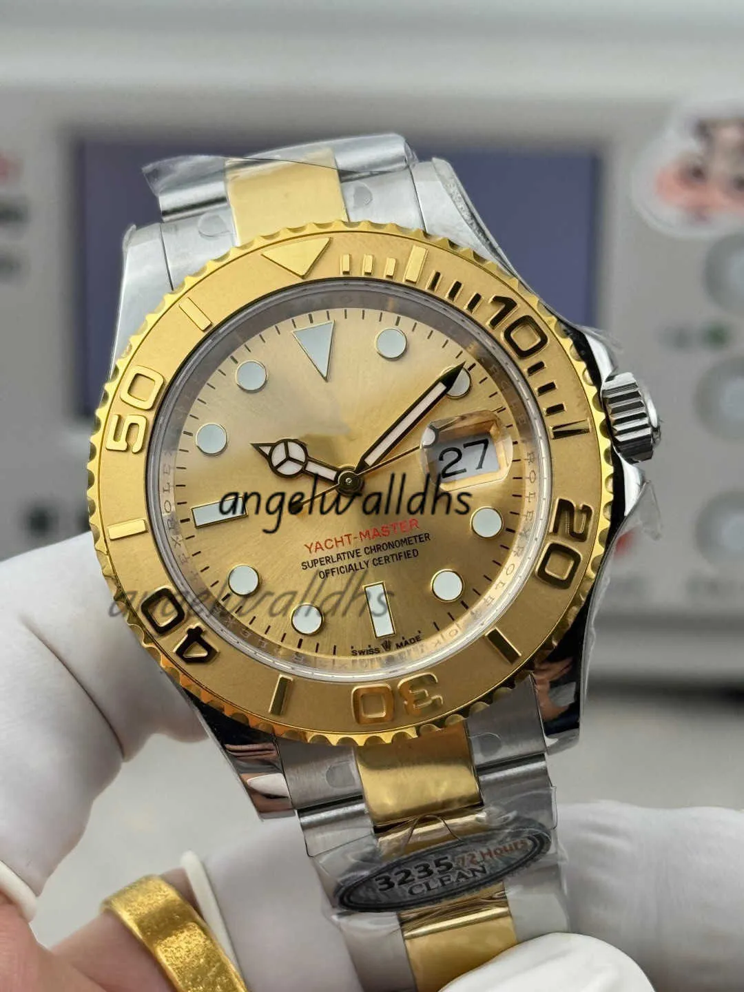 Mechanical Automatic Wristwatch with 41 mm Sapphire Crystal Dial and ...