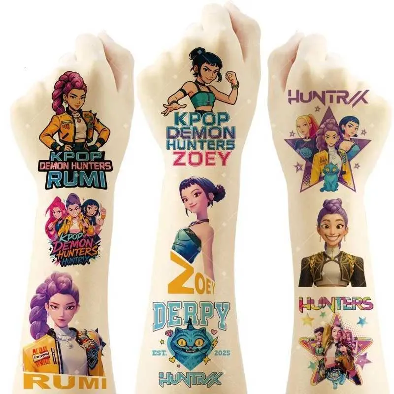 Rumi Kpop Demon Hunters Temporary Tattoo Stickers Set... From Boyle912 ...
