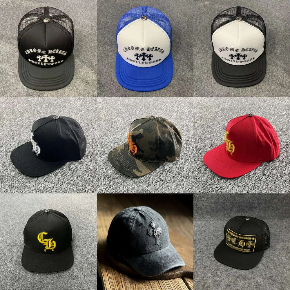 Embroidered Baseball Cap Black Trucker With Chromed From 12,46