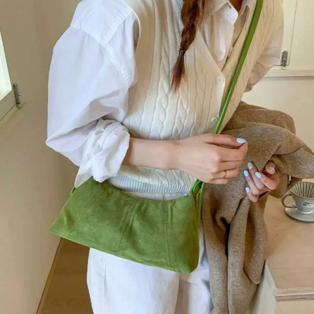 Shoulder Bag Mini PU Zipper Closure Handbag Candy Solid Color Plain ...