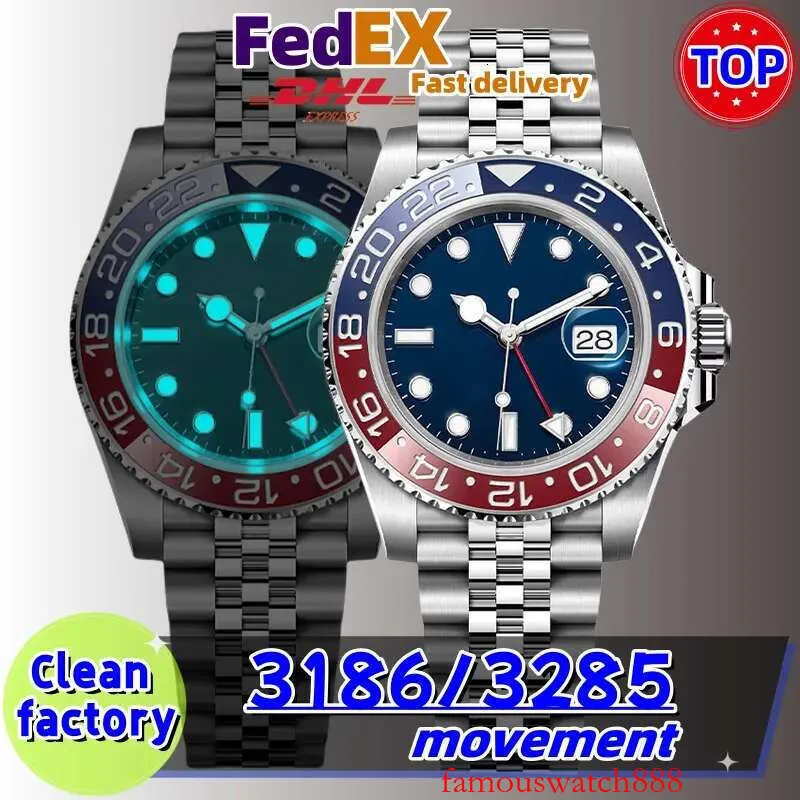 Ahorra a lo Grande en Compras al por Mayor de Rolex Super Clone Clean Clean  Factory GMT Men's Designer Watch Super Clone 3285 Automatic Sports Watch