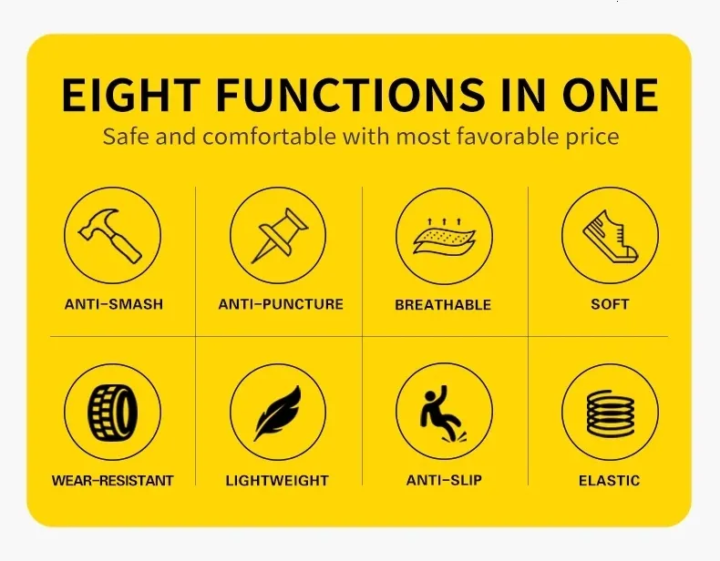 Safety Boots For Men High Top Protective Anti Puncture Work Shoes_voghion.com