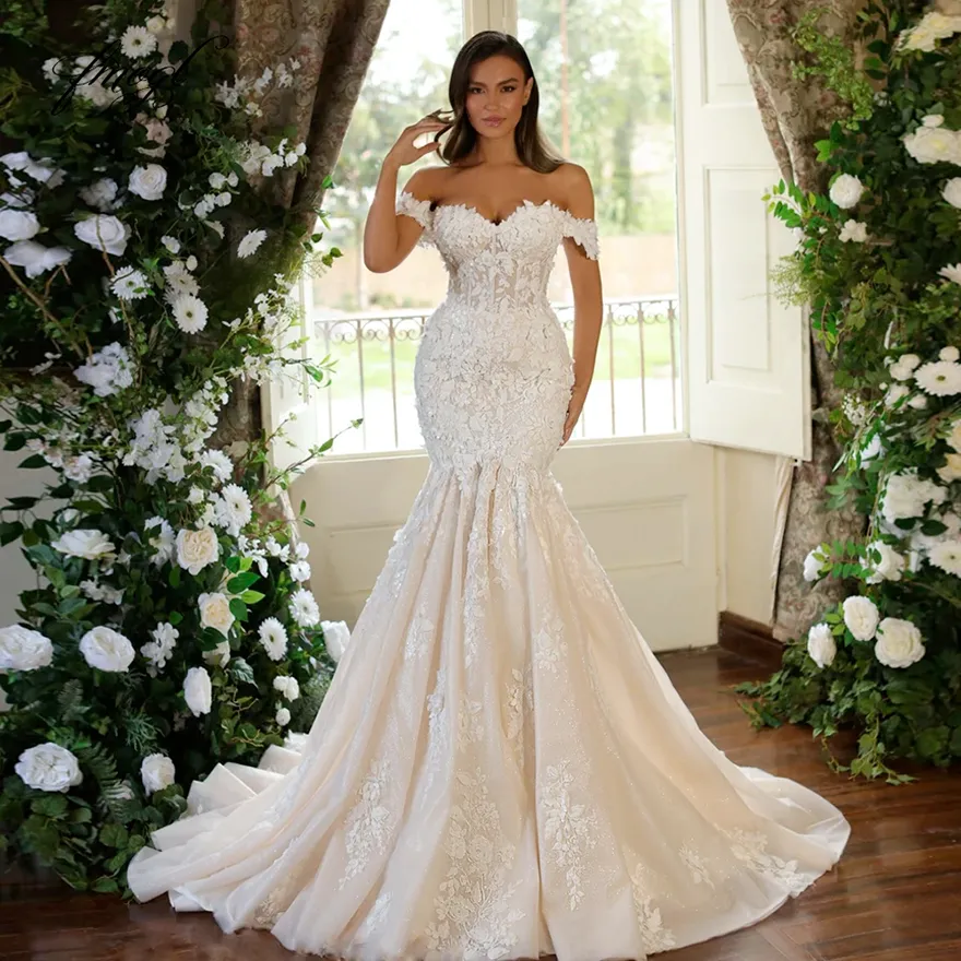 elegant custom embroidered wedding dresses Embroidered Wedding Dresses & Gowns
