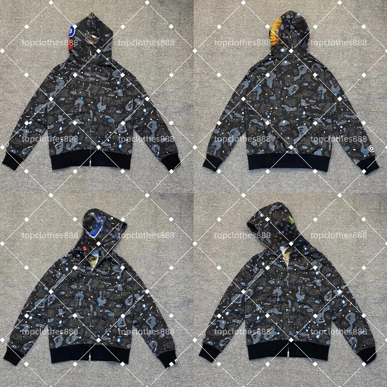 Hello Kitty X Bape Camo Zip Up Hoodie – 100% Cotton... From 