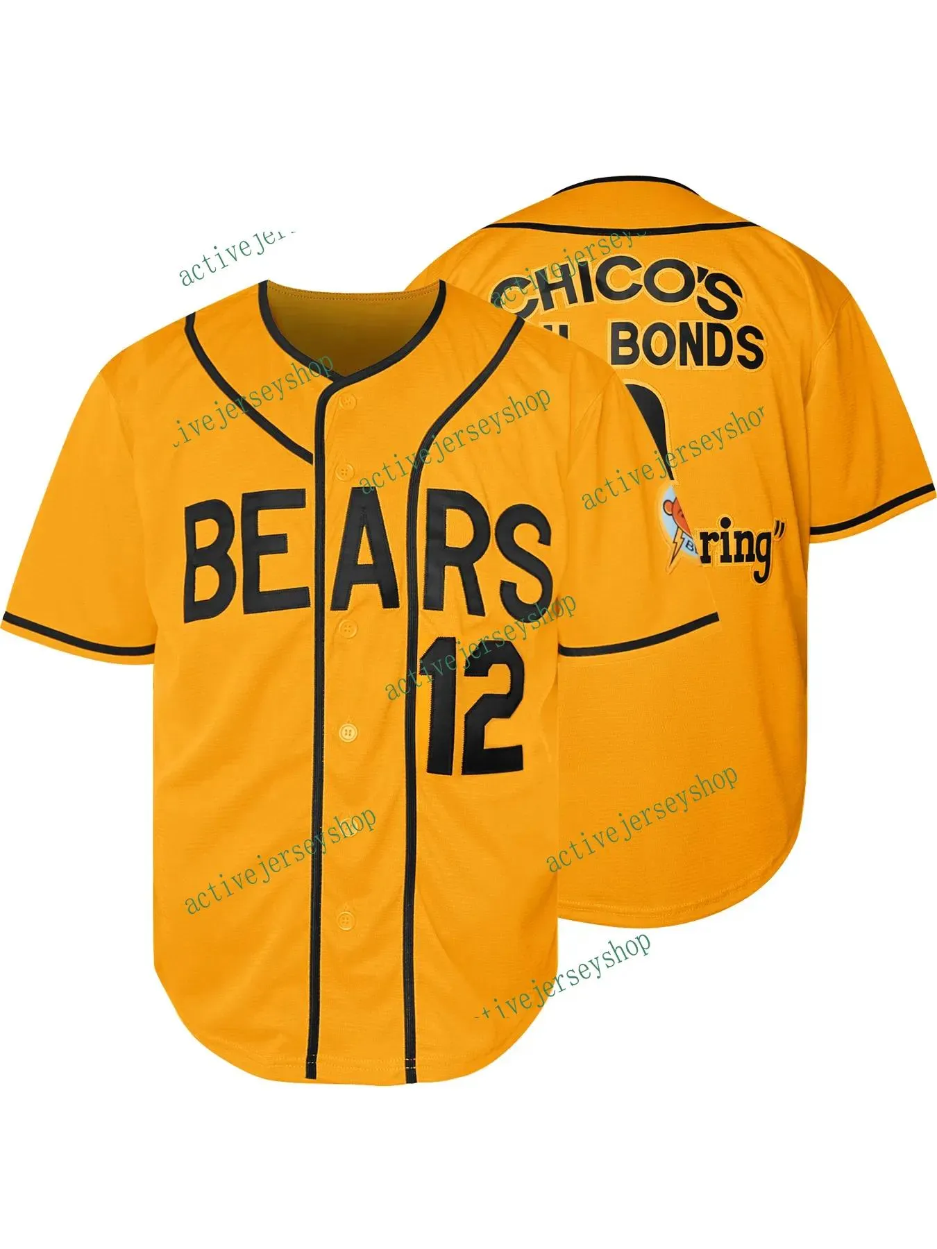 3 Kelly Leak Jersey Bad News Bears 12 Tanner Boyle 1976 Chico - View #7