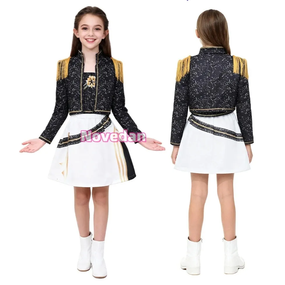 Niños Rumi Mira Zoey Cosplay KPop Demon Hunters Girl K Pop Huntrix Disfraz dorado Niño Ropa de fita de Halloween Outfit251014 Niños Rumi Mira Zoey Cosplay KPop Demon Hunters Girl K Pop Huntrix Disfraz dorado Niño Ropa de fita de Halloween Outfit251014
