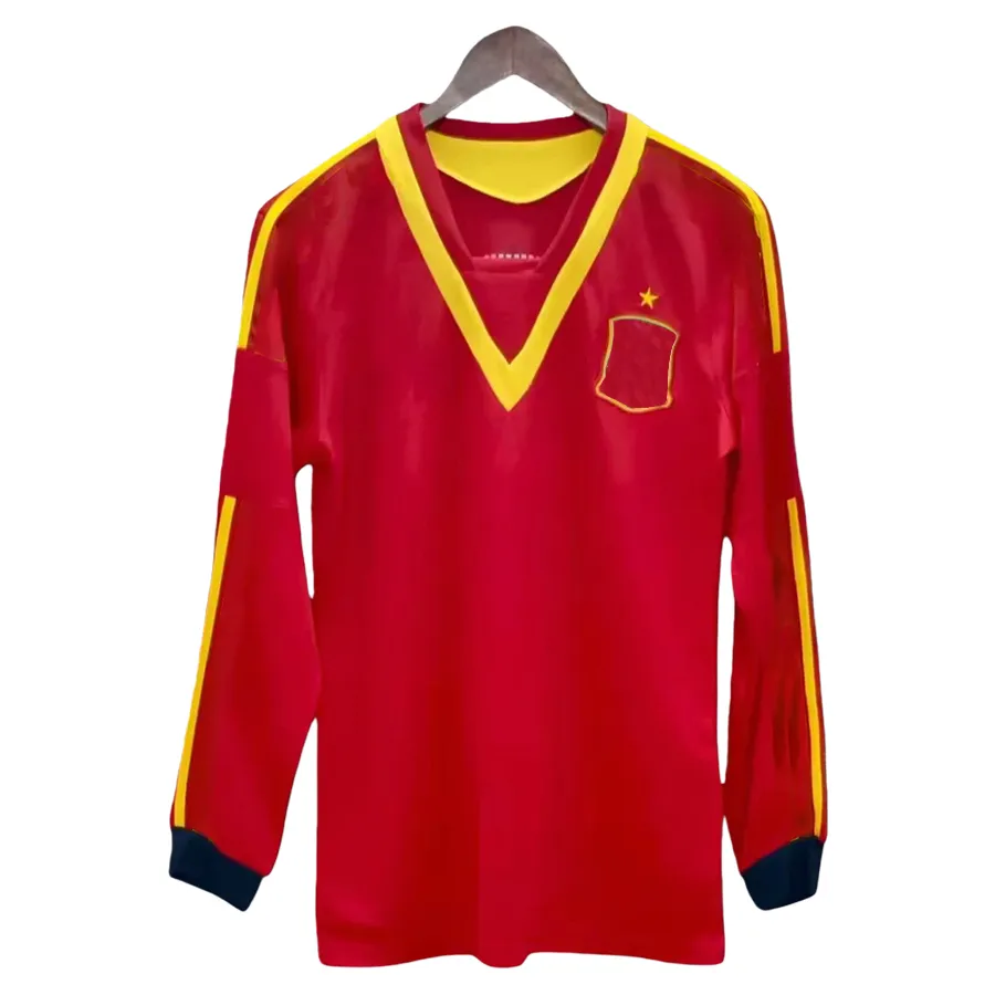 Spain Retro Soccer Jerseys 88 90 92 94 96 98 00 02 04 From 14