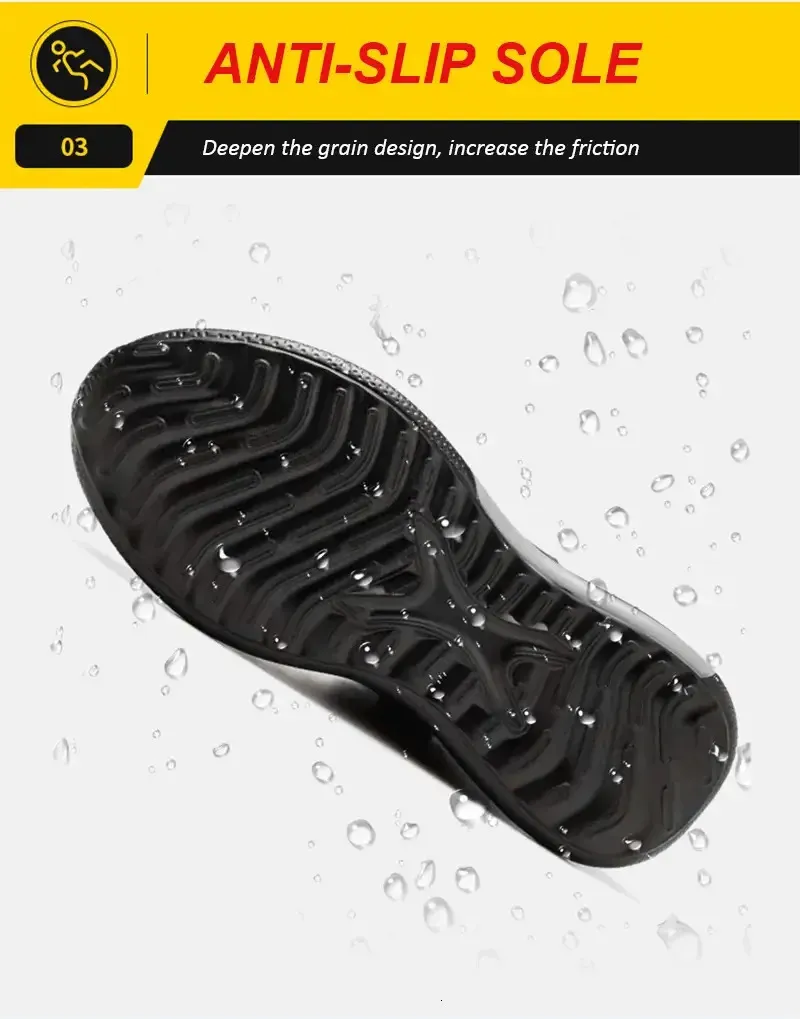 Safety Boots For Men High Top Protective Anti Puncture Work Shoes_voghion.com