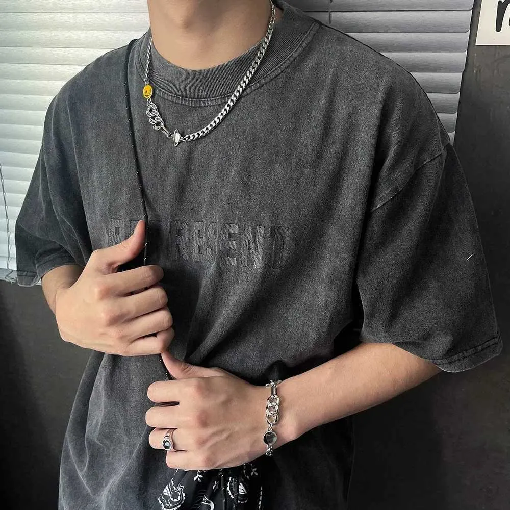 Collar moderno de diseño exclusivo con cara sonriente estilo hip hop para colisión galáctica, para hombre y mujer. Versátil y de alta gama._voghion.com