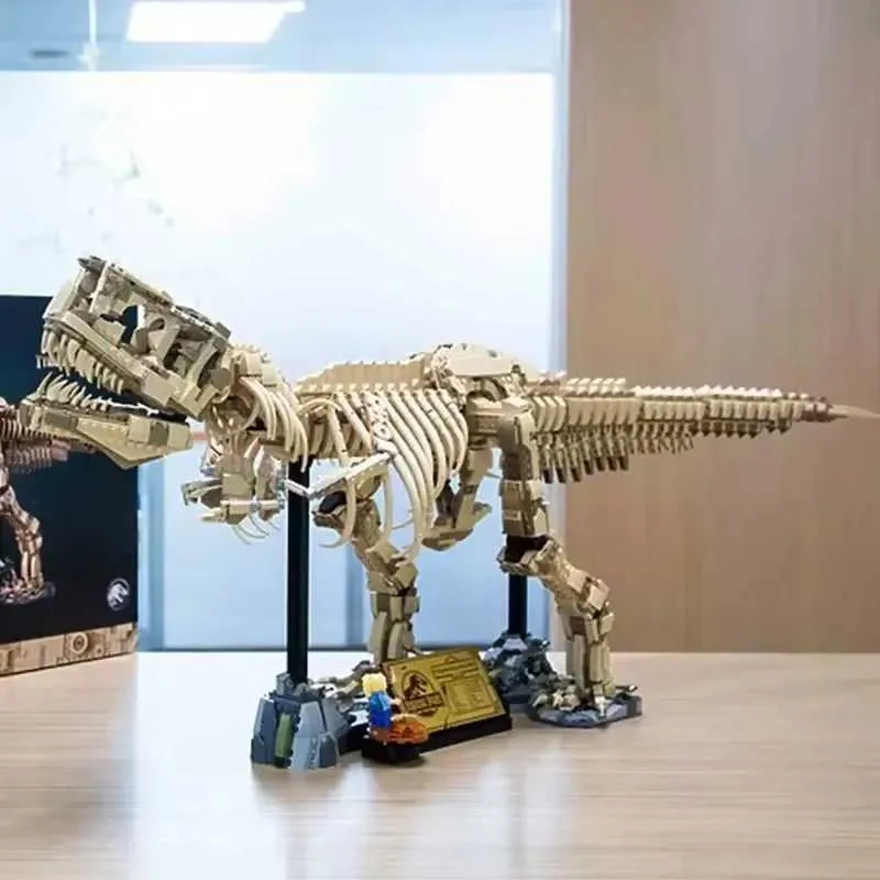 76968 T Rex Dinosaur Building Blocks Tyrannosaurus Rex Fossil Model Kit ...