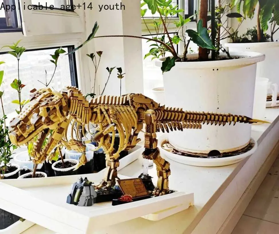 76968 Dinosaur T Rex Building Blocks Tyrannosaurus Rex Fossils Toy Set ...