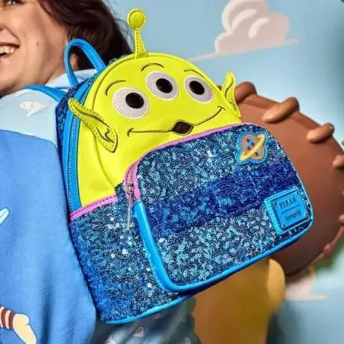 aliens ufo cute blue backpack kids PIMILAGU Mini Purse for Women Fashion Daypack Lightweight Travel Bag : Clothing, Shoes & Jewelry Bag has adjustable shoulder straps and shiny silver hardware Alien Backpacks in Green with