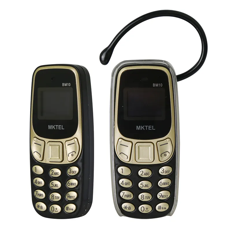 Portable Mini Mobile Phone 2G Dual SIM Card Bluetooth Earphone Voice ...