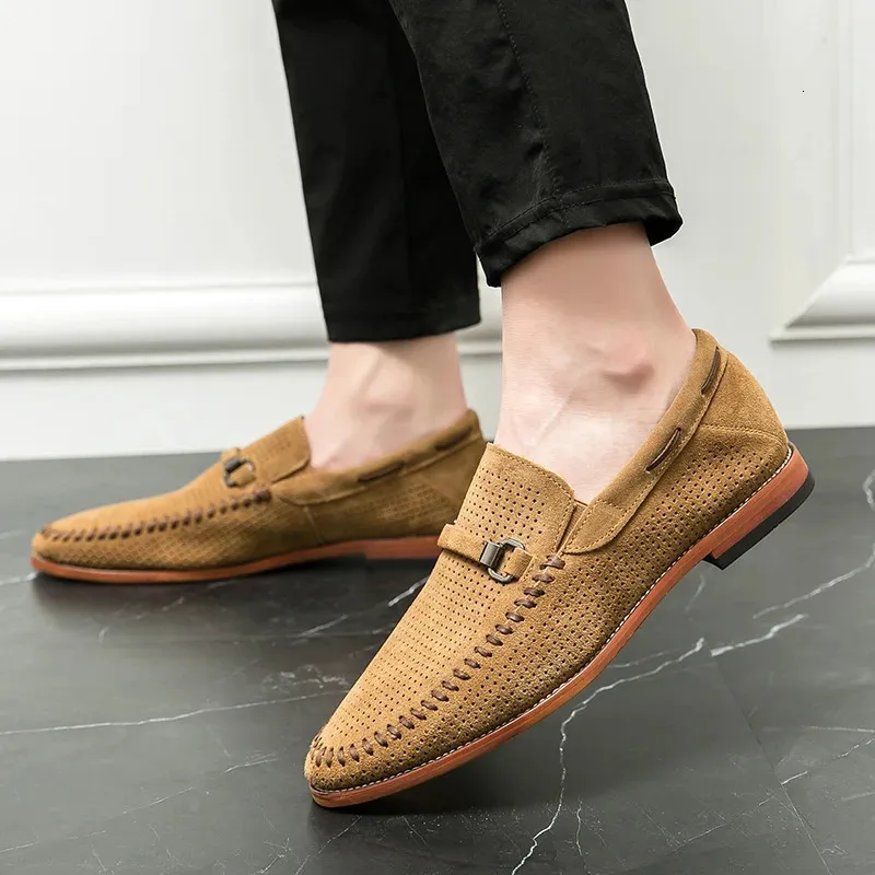 Summertime Mens Trend Casual Hollow Out Comfortable Running Sports Shoes For Men Trendy Sneakers 251113_vogvips.com