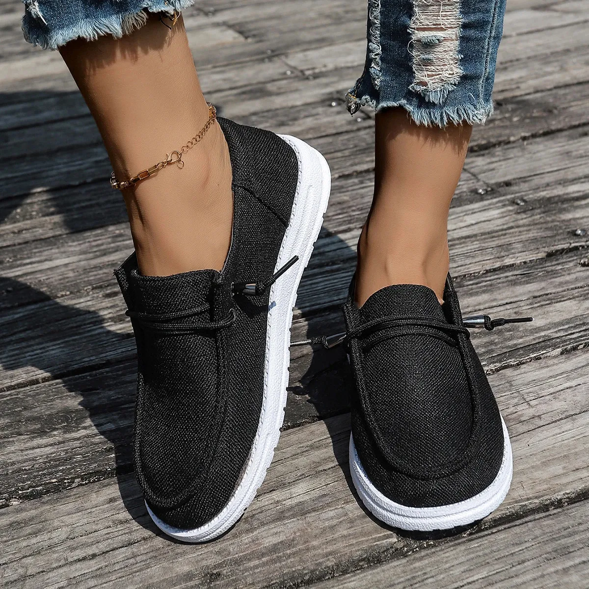 Spring Autumn Women Breathable Comfort Soft Soled Cloth Fashion Versatile Casual Canvas Shoes Size 36 43 251113_voghion.com