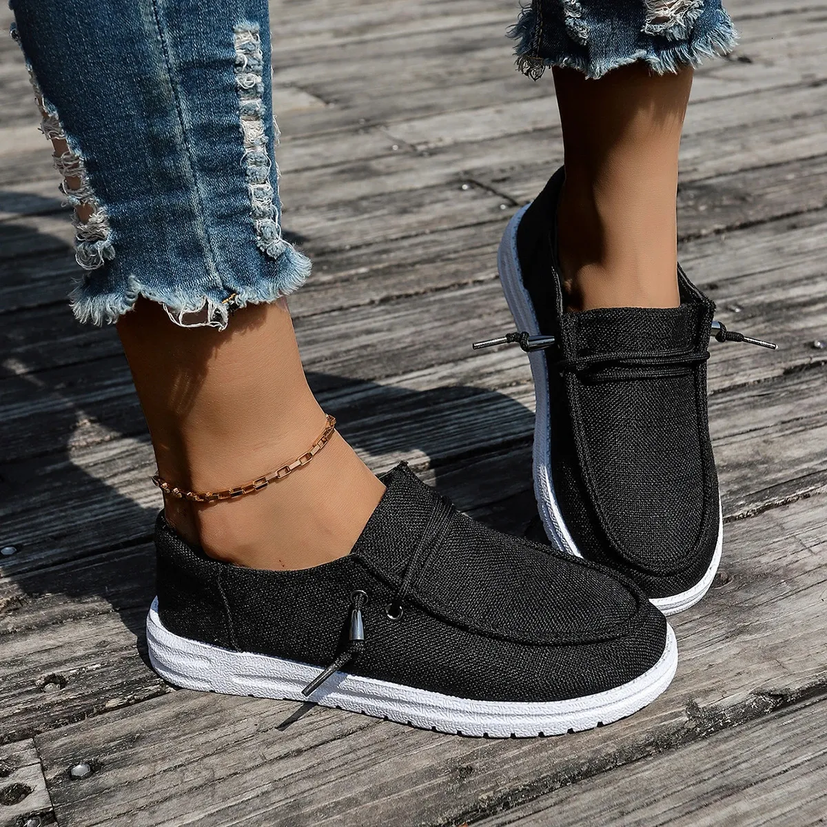 Spring Autumn Women Breathable Comfort Soft Soled Cloth Fashion Versatile Casual Canvas Shoes Size 36 43 251113_voghion.com