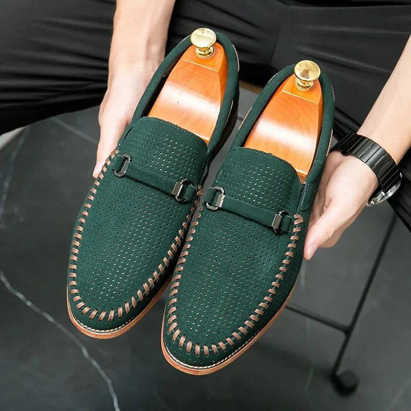 Summertime Mens Trend Casual Hollow Out Comfortable Running Sports Shoes For Men Trendy Sneakers 251113_vogvips.com
