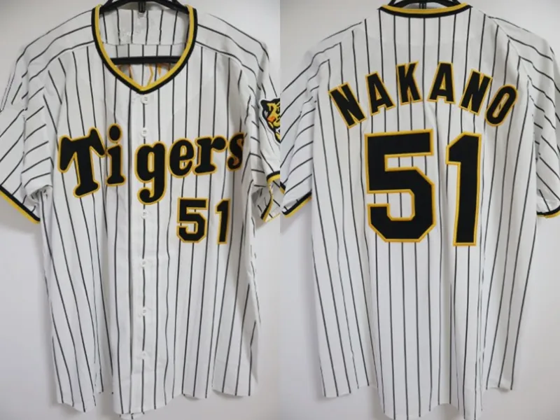 HANSHIN TIGERS ユニフォーム KINAMI 0 HANSIN Tigers ユニフォーム KINAMI 0 L Hanshin Tigers Uniform