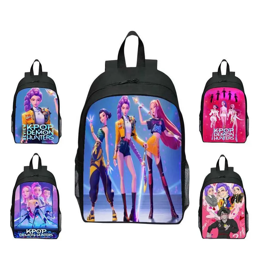 Huntrix K Pop Demon Hunters Backpack And Pencil Case Set