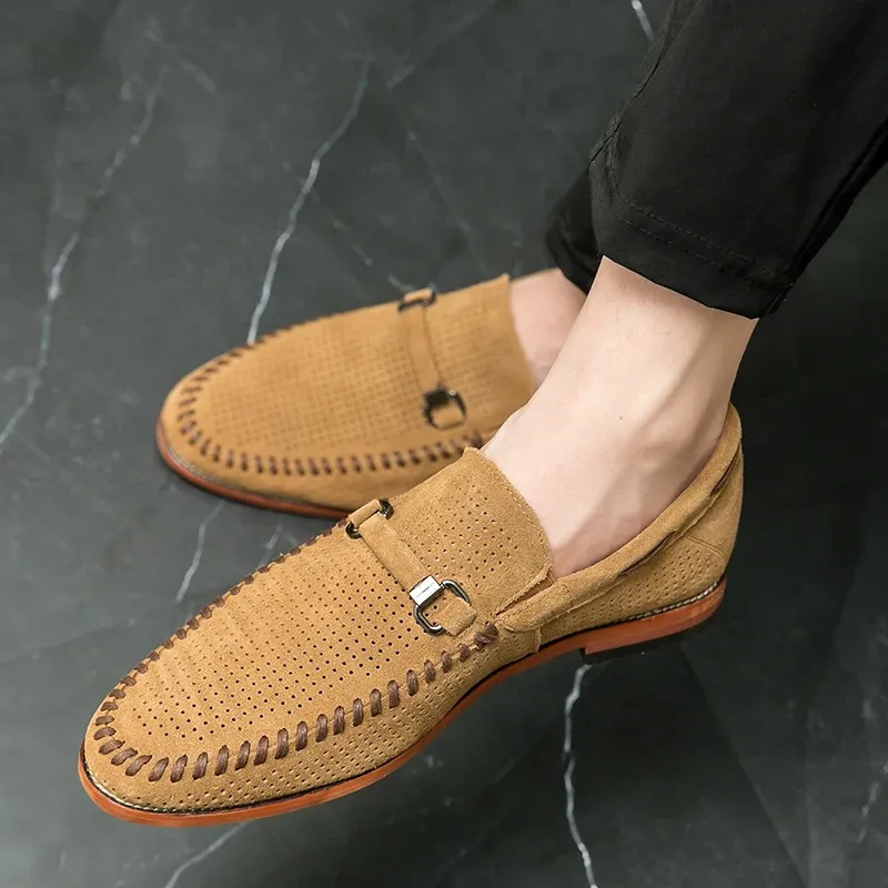 Summertime Mens Trend Casual Hollow Out Comfortable Running Sports Shoes For Men Trendy Sneakers 251113_vogvips.com