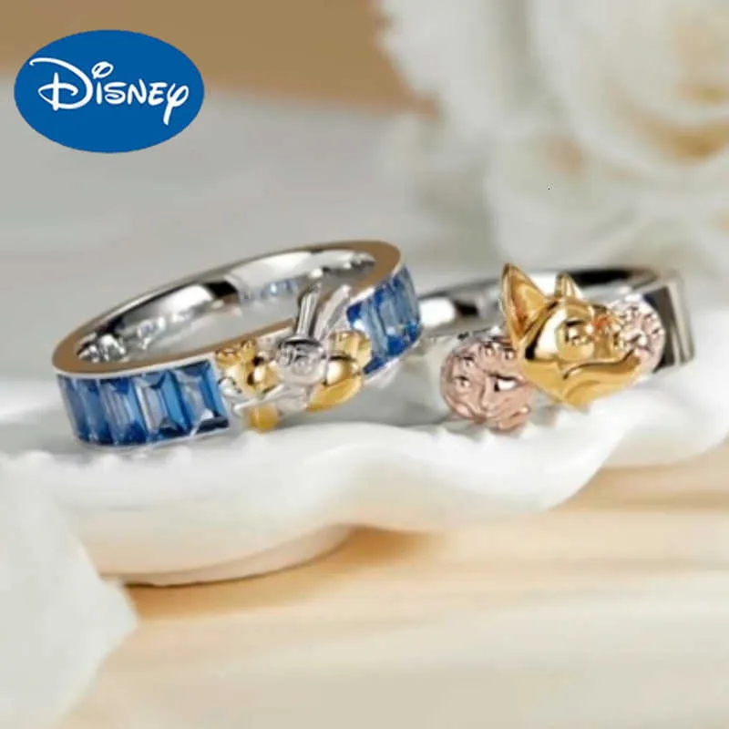 Disney Zootopia Nick And Judy Couple Rings Cartoon Anime Merchandise ...