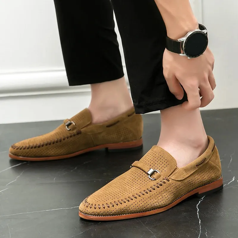 Summertime Mens Trend Casual Hollow Out Comfortable Running Sports Shoes For Men Trendy Sneakers 251113_vogvips.com