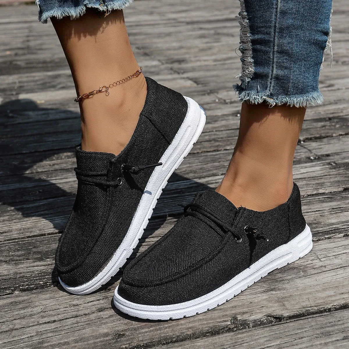 Spring Autumn Women Breathable Comfort Soft Soled Cloth Fashion Versatile Casual Canvas Shoes Size 36 43 251113_voghion.com