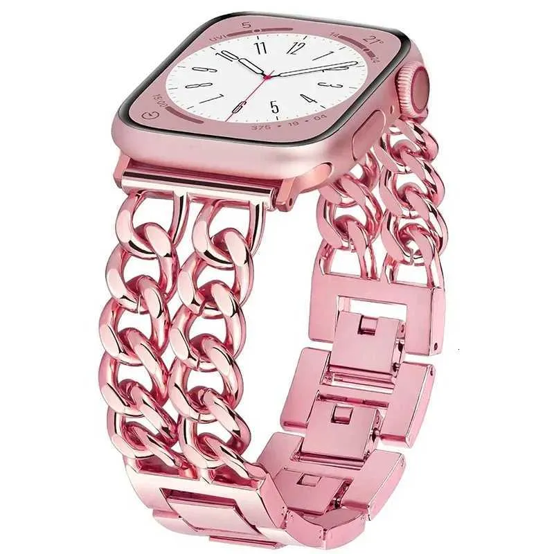 Fashion Metal Bracelet Strap Stainless Steel for Apple Watch  display picture 1