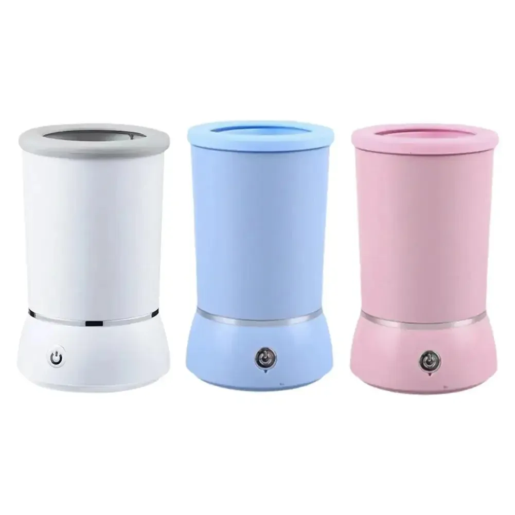 Lavazampe Automatico Per Cani Ricaricabile USB – Spazzola In Silicone A Doppio Senso, Per Zampe Fango E Sabbia