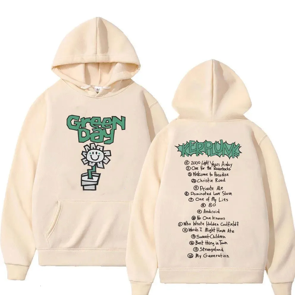 Green Day Kerplunk Graphic Fleece Hoodie Sweatshirt | DHgate