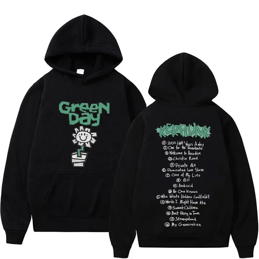 Green Day Kerplunk Graphic Fleece Hoodie Sweatshirt | DHgate