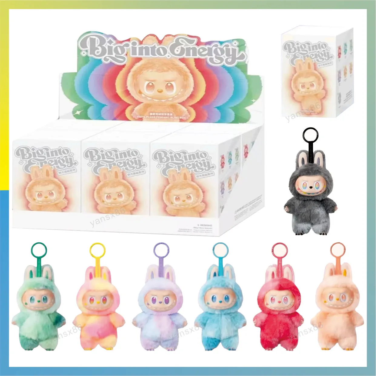 Labubu Gradient Labubu 3rd Gen Collectors Doll Blind Box Tie Dye... From Yansx86, $9.05 ...