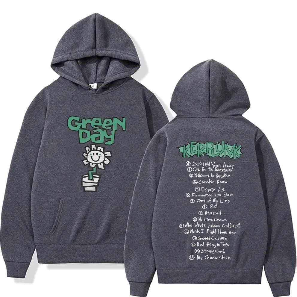 Green Day Kerplunk Graphic Fleece Hoodie Sweatshirt | DHgate