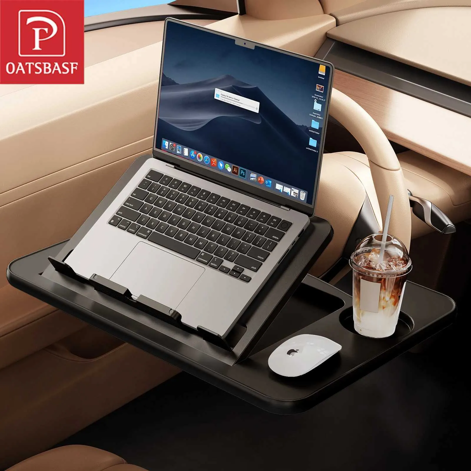 Oatsbasf Portable Car Laptop Desk Adjustable... From Haitonia, $9.26 ...