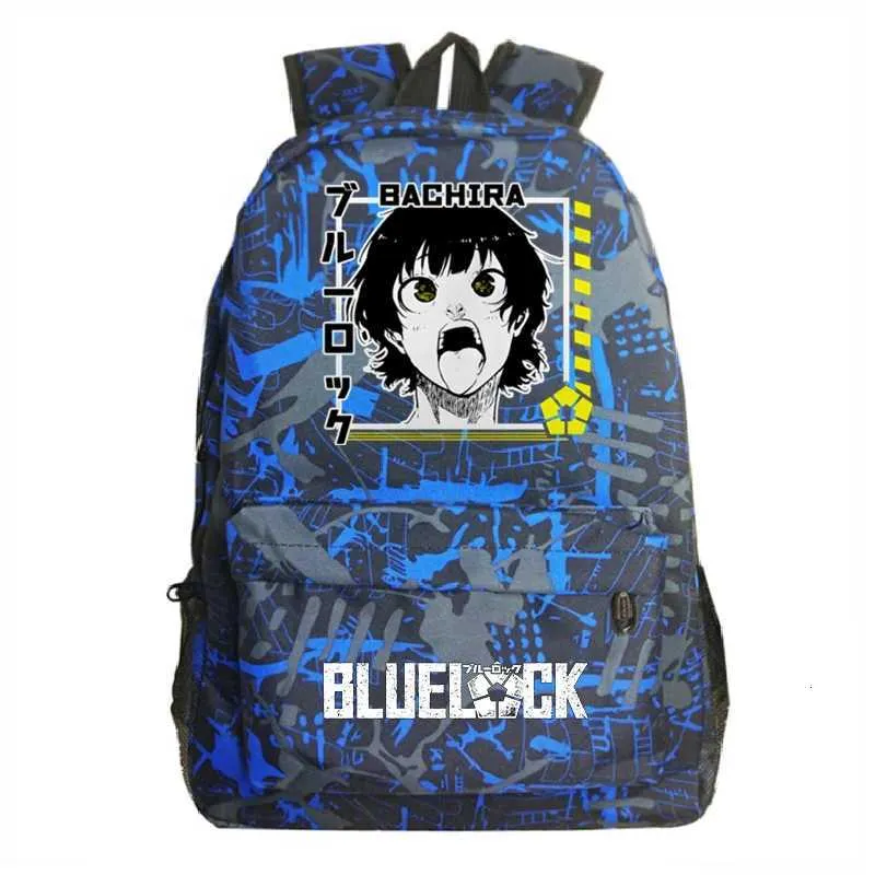 Hot Anime BLUE LOCK Fashion Backpack Nagi Isagi From 9,33