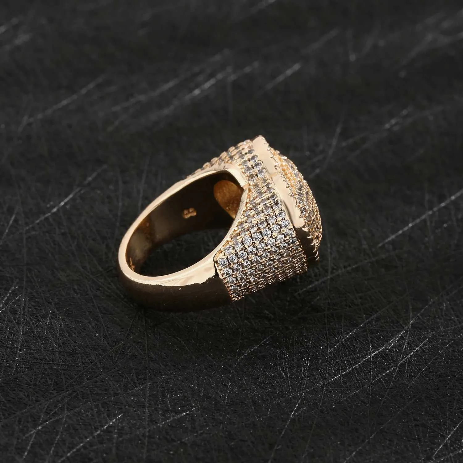 Anti-tarnish Love Heart Ring With Zircon For Girlfriend_voghion.com