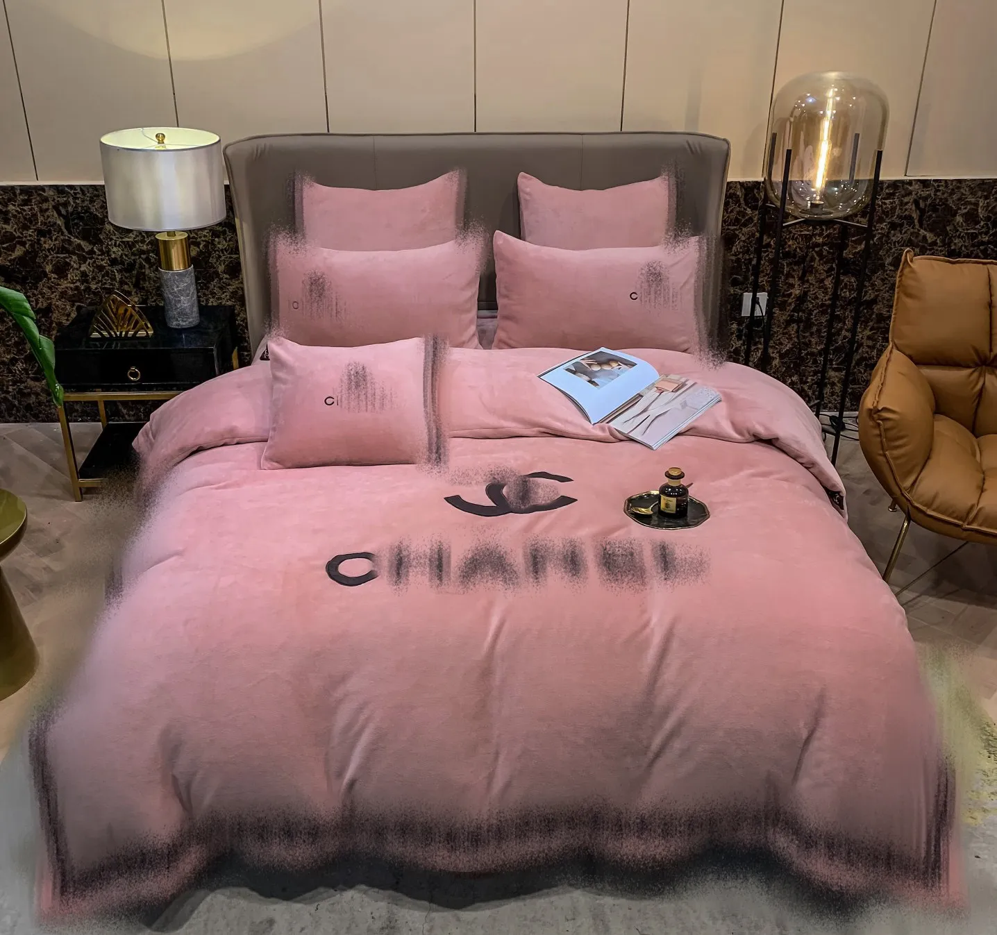 2026 Luxus Designer Bettwäsche Set, Rosa, Mit... Von 97,06 €