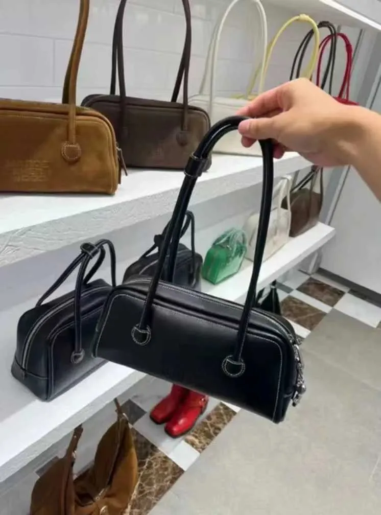 Mini PU Suede Boston Crossbody Shoulder Bag with Zipper Closure