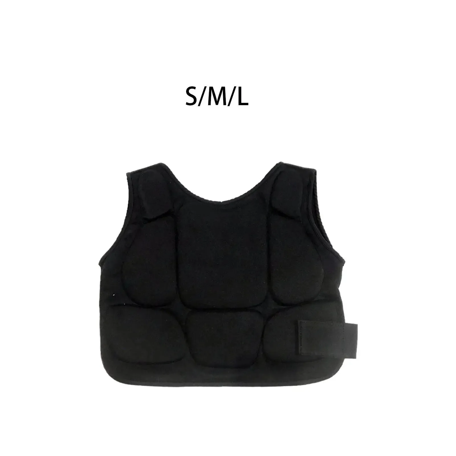 thumbnail interactive-video image 1 of TMA Boxing Belly Pad Chest Guard - MMA Body Protector Martial Arts Rib Shield - S/M 1 of 5
