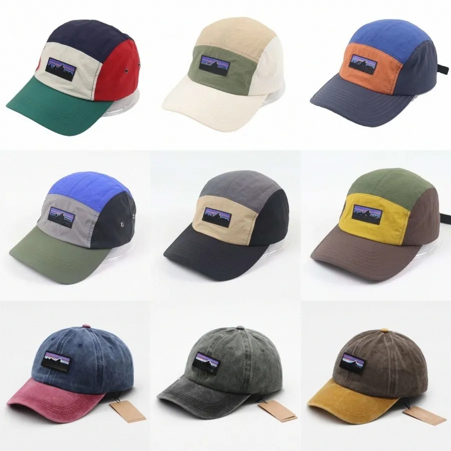 Multicolor Cap Designer Unisex Baseball Caps Washed Cotton Adjustable Multi Color Ball ...