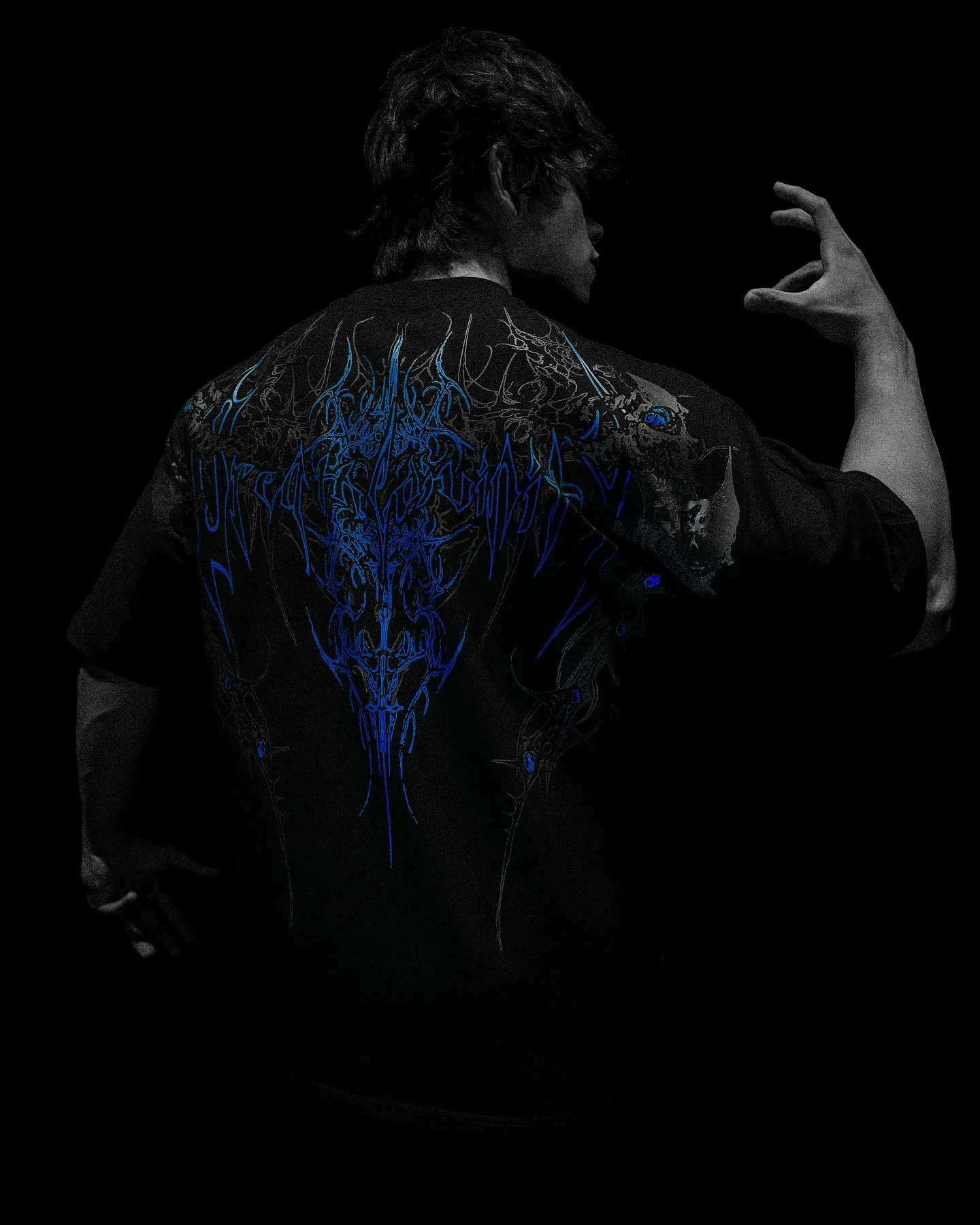 Wholesale Breathedivinity Oversized Graphic T Shirts For Men