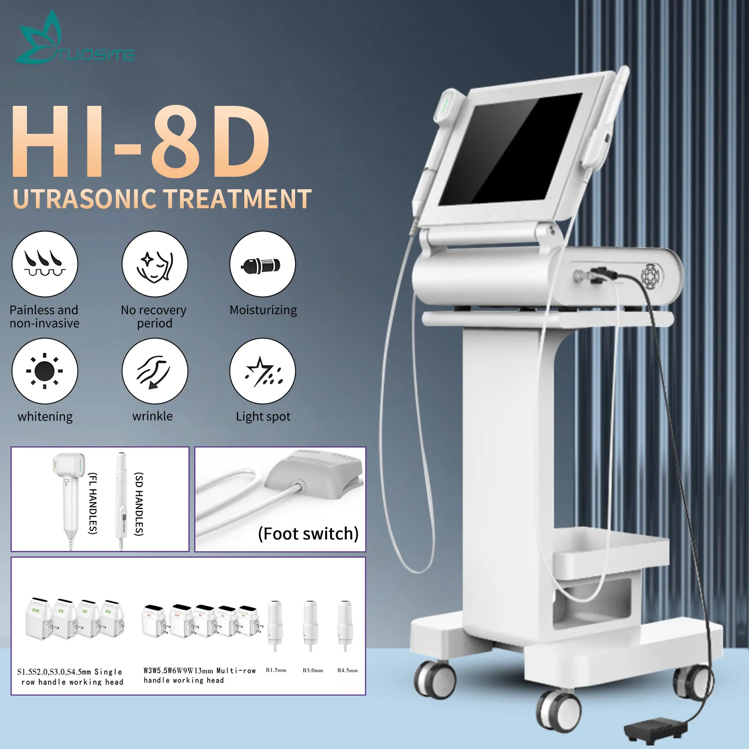 High Intensity Focused Ultrasound 4D 7D 8d 9d 12D Hifu Machine With ...