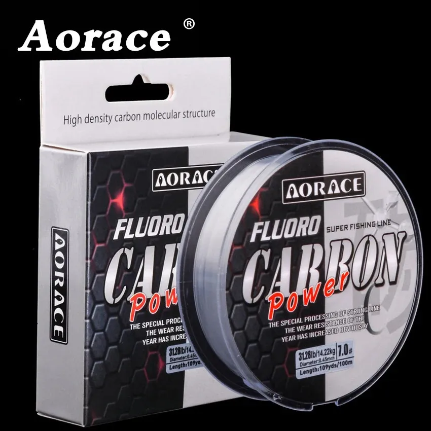 Aorace Fluorocarbon Fishing Line Green 115 kg Breaking Strength ...