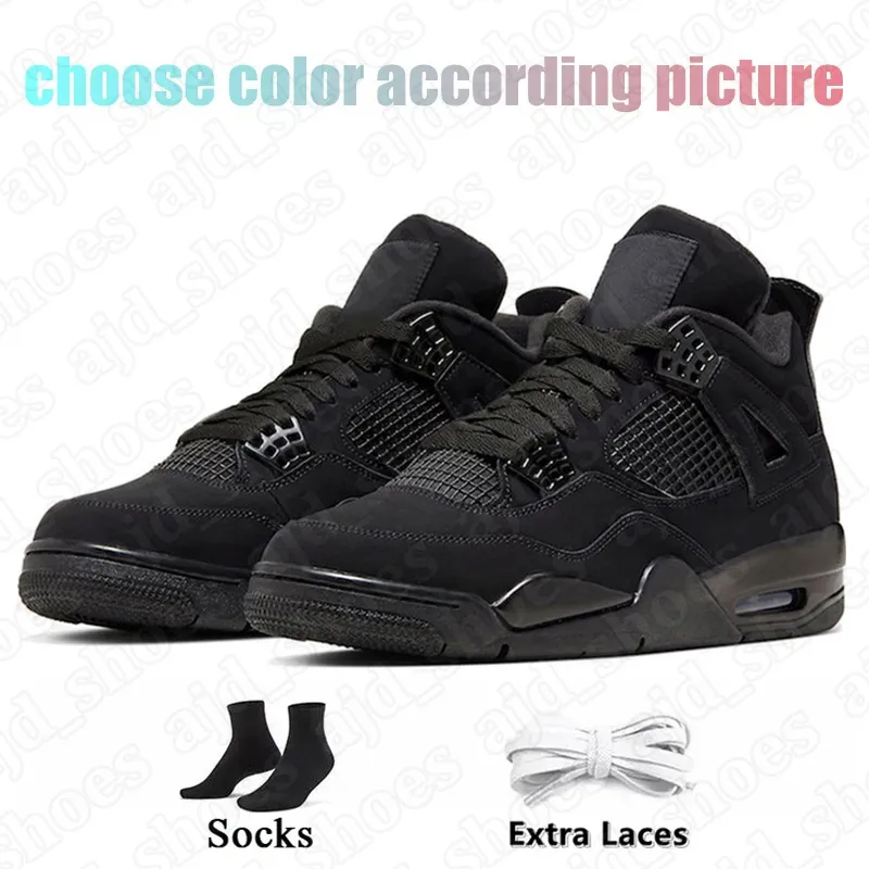 Premium Black Cat 4s 4e Basketball Shoes For Men And Women