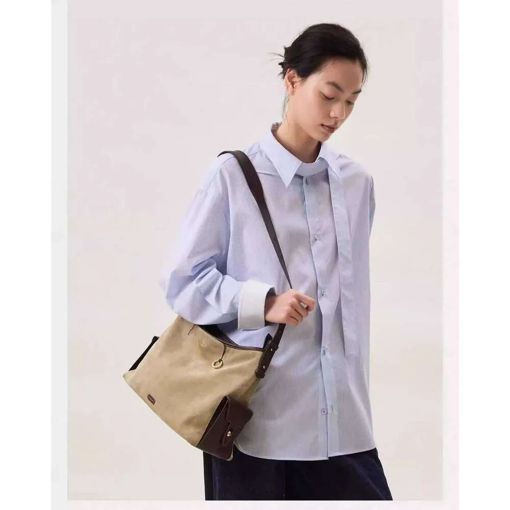 Große Damen Laptoptasche Umhängetasche Minimalistisch Retro_voghion.com